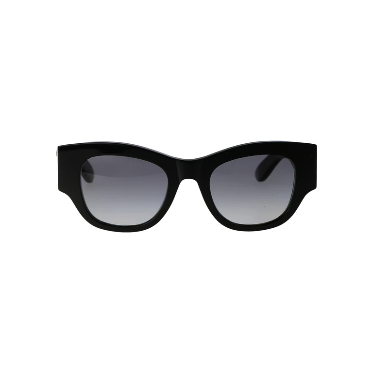 Alexander McQueen Am0420s 001 Black Grey Acetate Sunglasses - Women