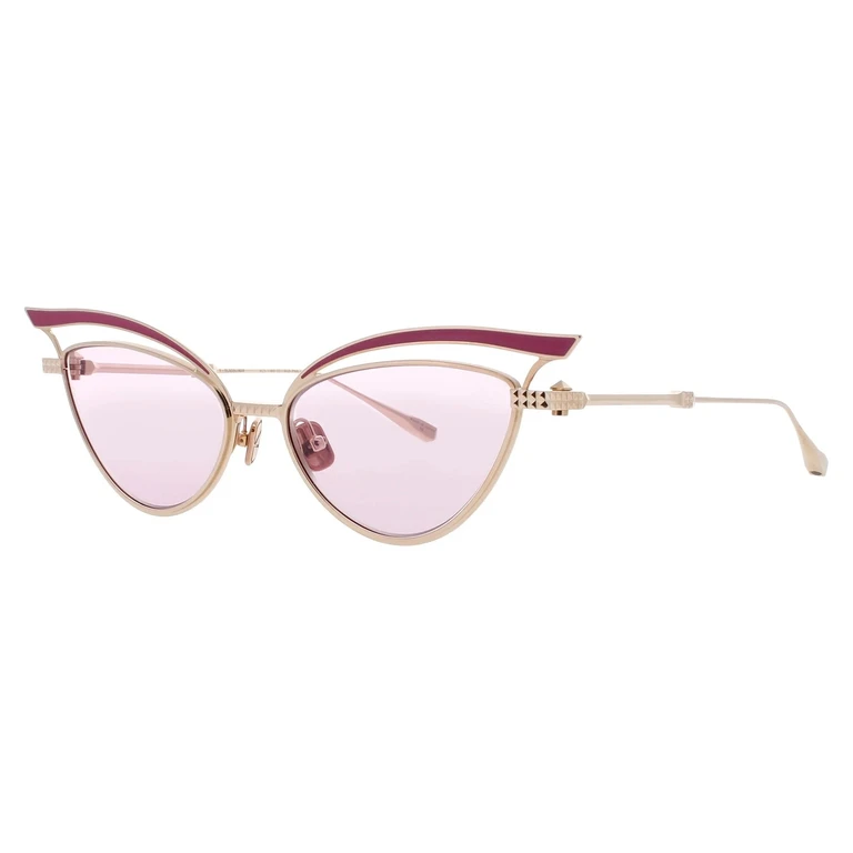 Valentino Glassliner Pink Cat Eye Ladies Sunglasses VLS-118 D 55
