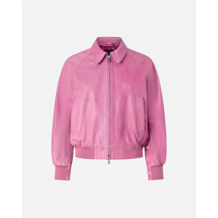 Bomber en cuir vintage - 46