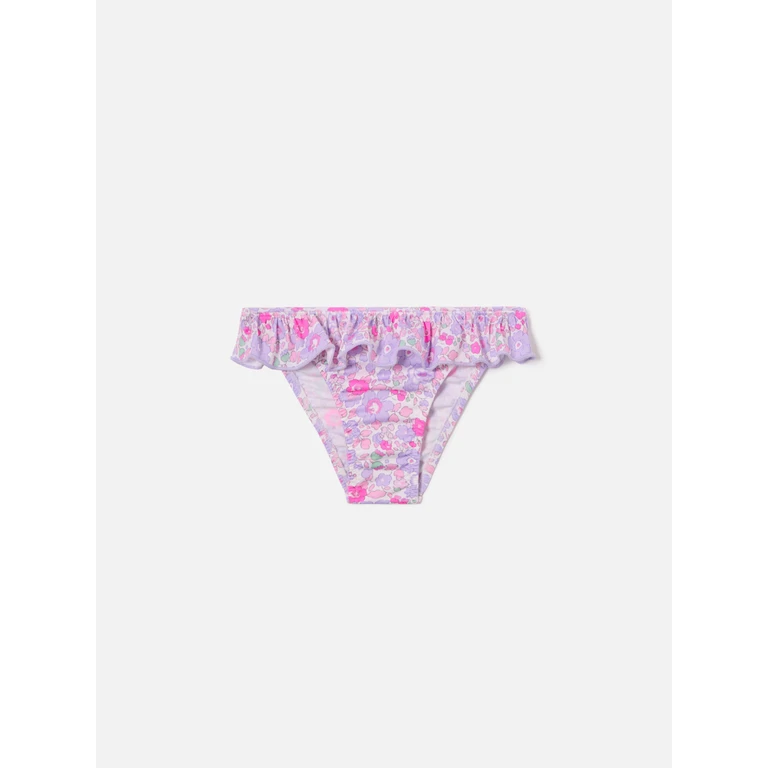Mc2 Saint Barth Melly Floral Print Swim Briefs Made With Liberty Fabric Pink Bottom