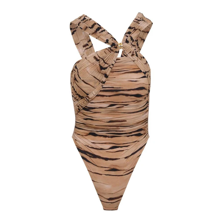 Elisabetta Franchi Top - Camel (BO03362E2470)