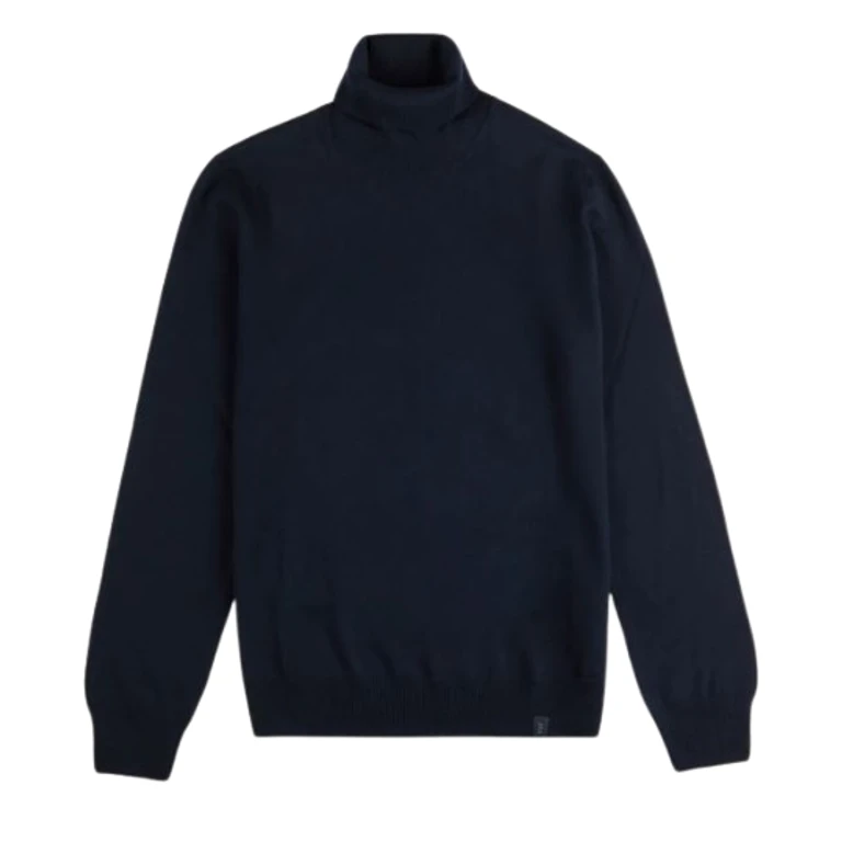 Wool turtleneck sweater