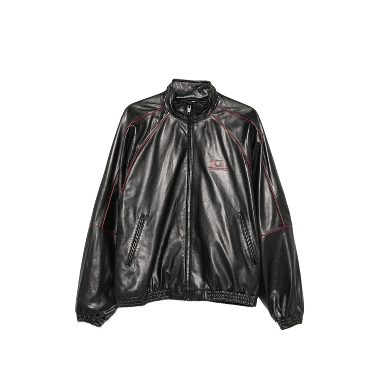 Balenciaga Black Leather Jacket