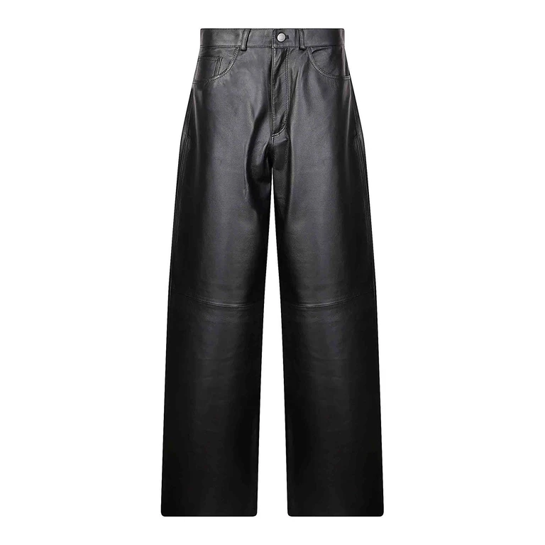 Haikure Bethany Pantaloni in pelle - Noir