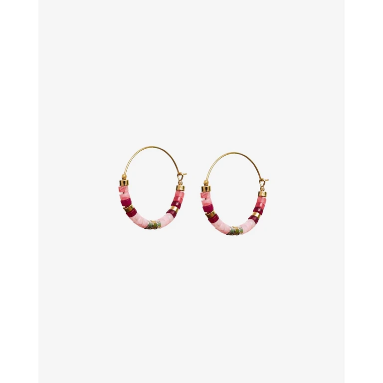 Boucles D'Oreilles Perfectly - Femme - Rose - - Isabel Marant