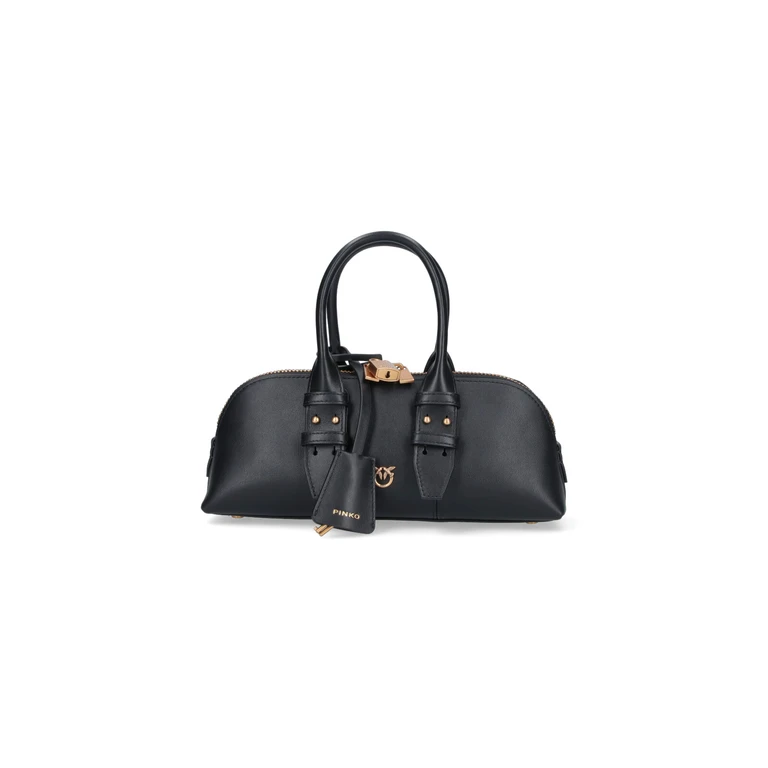 Pinko Bags Bianco Oro Lea - Women