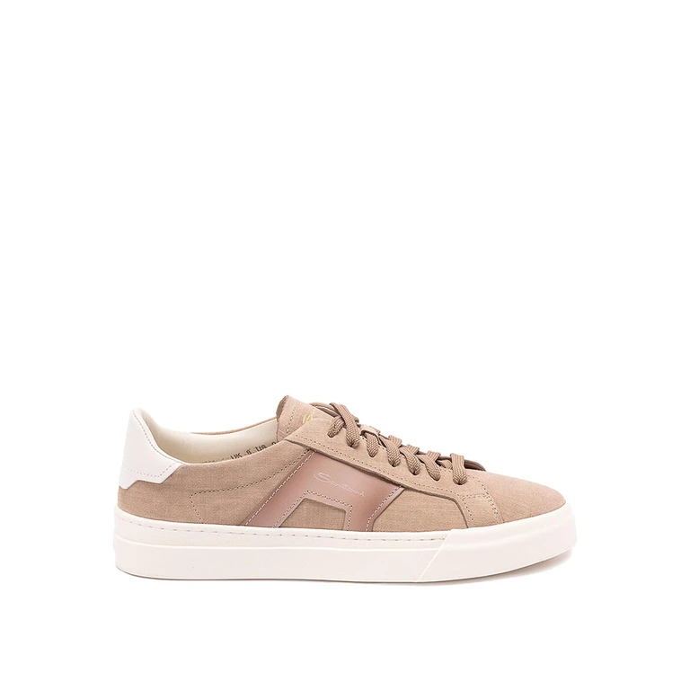 Santoni Panelled Sneakers