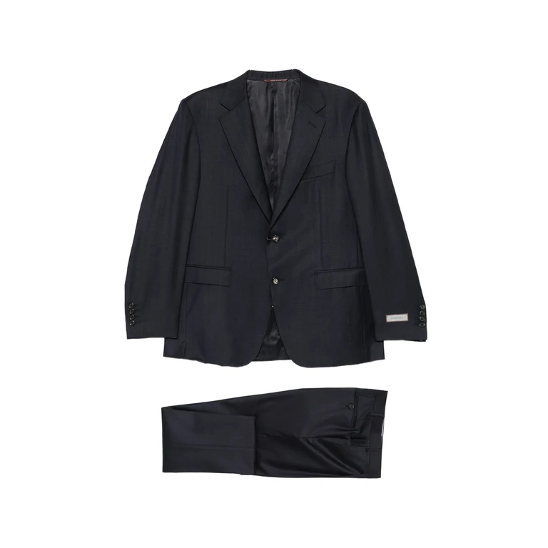 Pinstripe-pattern Single-breasted Suit