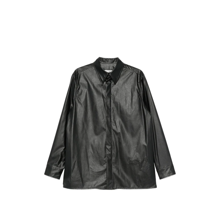 Mm6 Maison Margiela Logo-embossed Shirt