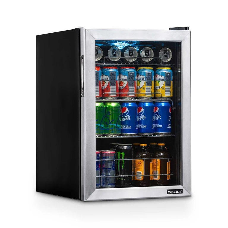 Stainless Steel 84 Can Beverage Cooler