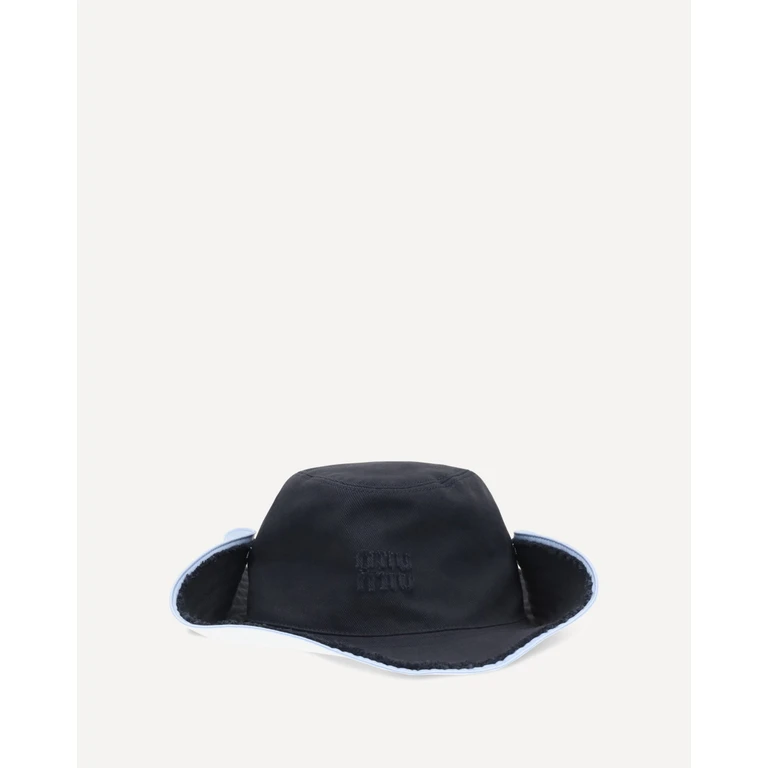 MIU MIU Drill Hat Female S