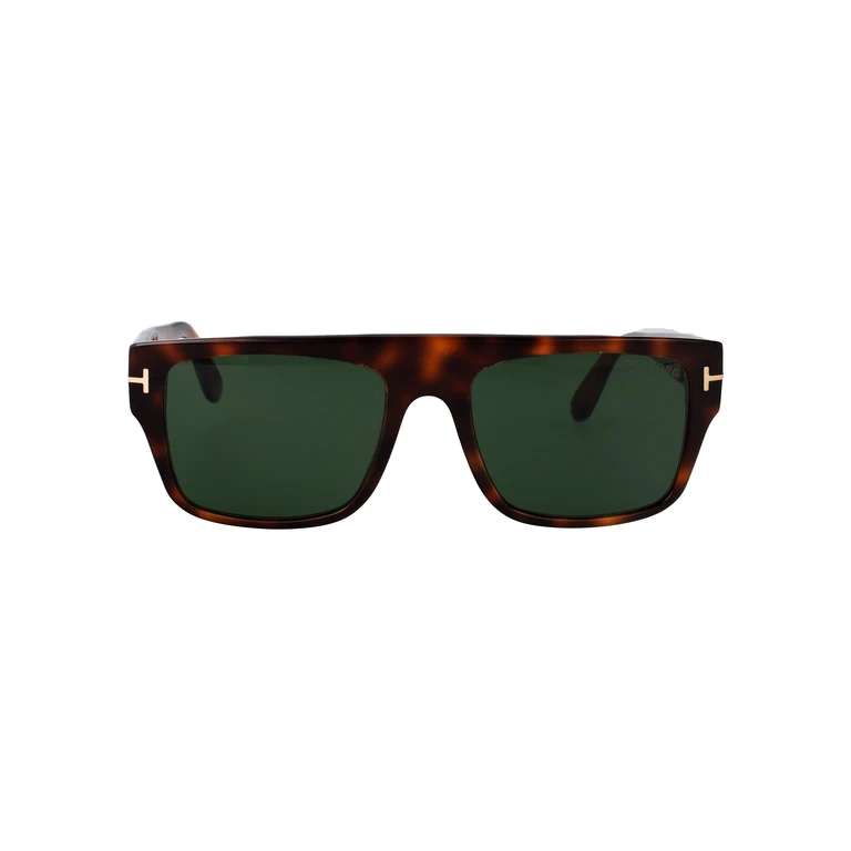 Tom Ford Ft0907 53n Avana Bionda / Verde Acetate Sunglasses - Men