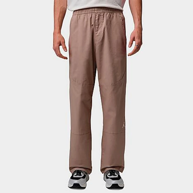 Nike Men's Jordan Essentials Woven Pants in Khaki/Sail Size: XS