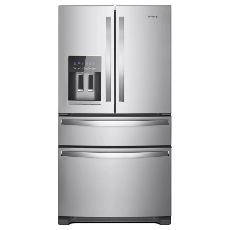 36 in. Wide French Door Bottom Mount Refrigerator in Stainless Steel 36 in. WRMF3636RZ