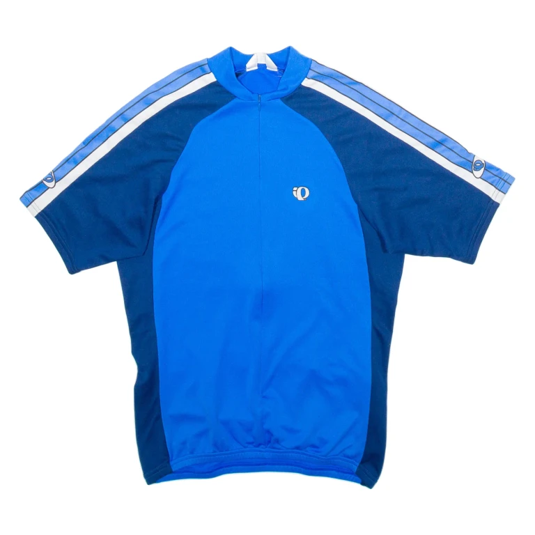 PEARL IZUMI Cycling Mens Jersey Blue 1/4 Zip L
