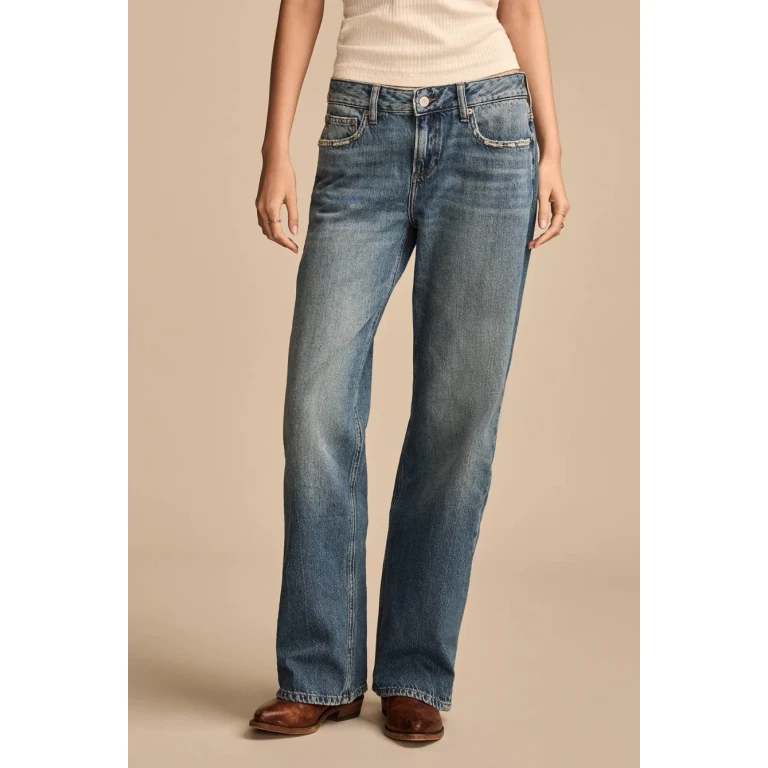 Women's Baggy Wide Leg - Timeless Cobalt Wash
