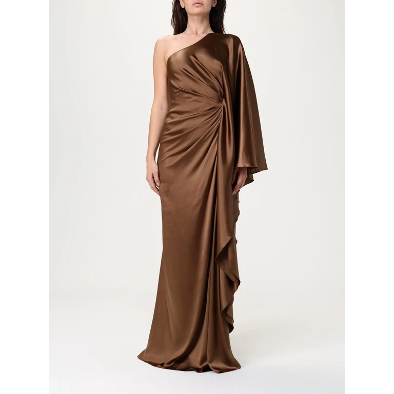 MONOT Dress Woman color Brown (25SNDDR100BROWN)