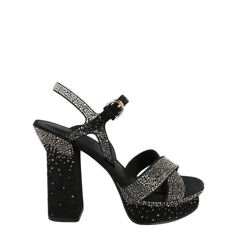 Sonya Suede Platform Sandals
