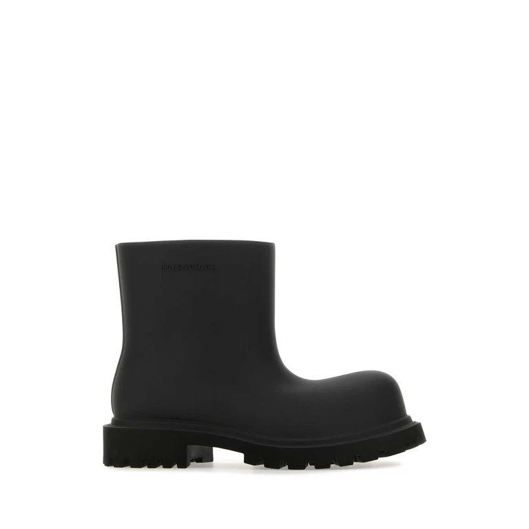 Balenciaga Black Eva Steroid Ankle Boots Stivali - Women