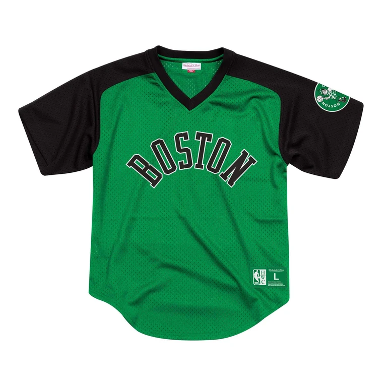 Men's NBA Final Seconds Mesh V-Neck Celtics
