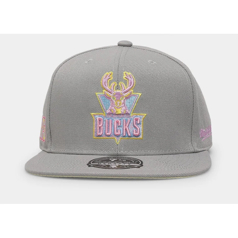 Men's NBA Til Dawn Fitted Hwc Bucks Fitted Caps
