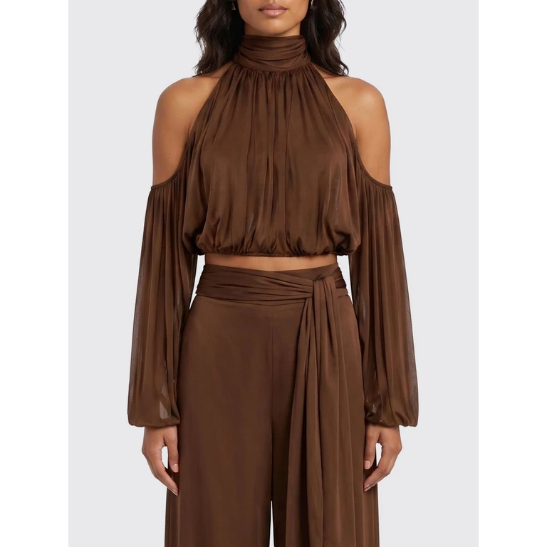 GIUSEPPE DI MORABITO Top Woman color Brown (06PSTO3881630130)