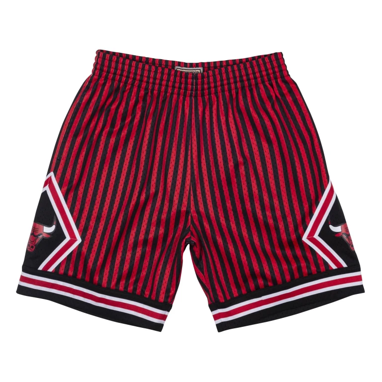Men's NBA Striped Swingman Short Chicago Bulls 1997