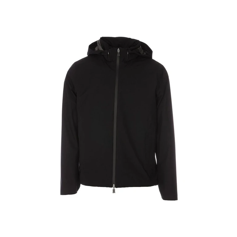 Herno Black Polyester Shell Jacket Clothing - Men