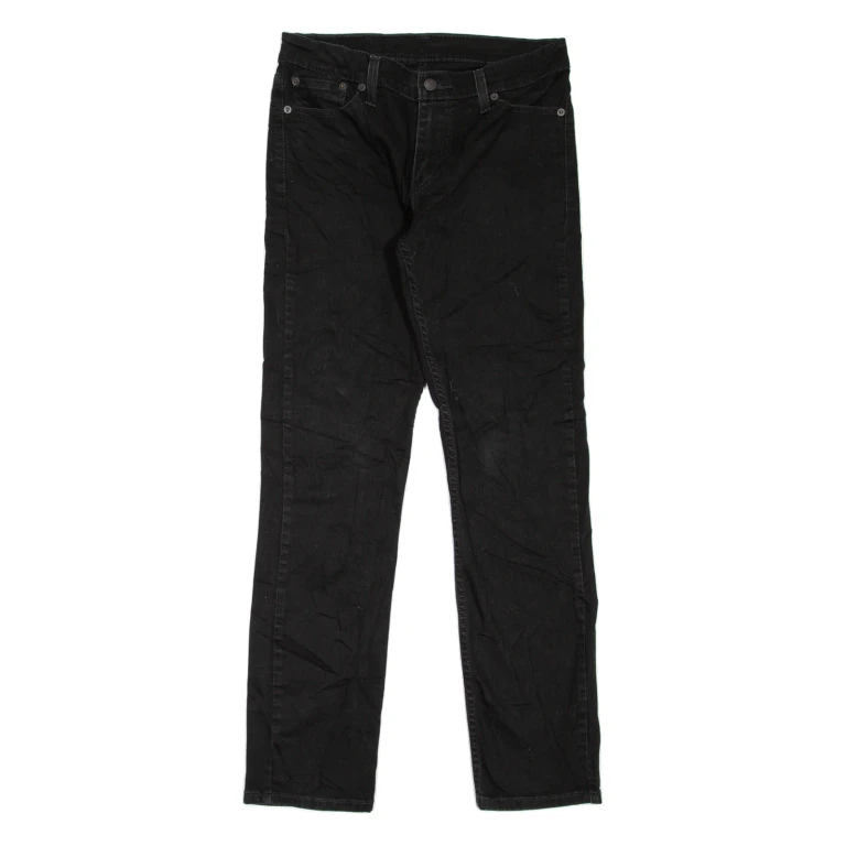 LEVI'S 511 Jeans Mens Black Slim Straight W30 L32