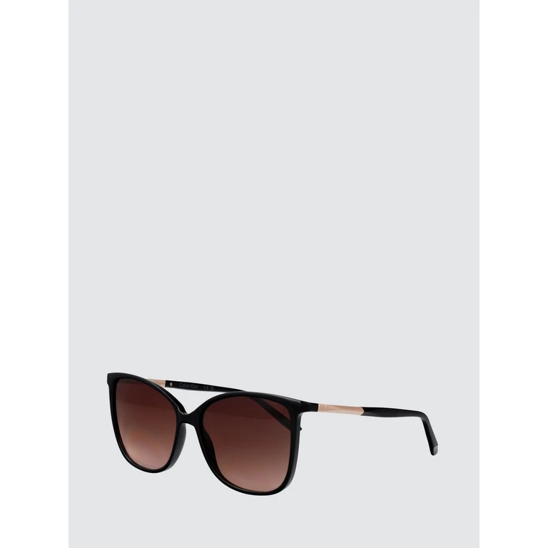Cat-Eye Acetate Sunglasses with Amber Lenses (CK25504S1)