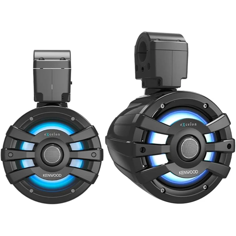 XM65T 6-1/2" Tower Marine Speakers with LED Lighting (Pair)