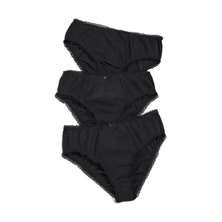 COUCOU The Cozy Brief 3 Pack White XS