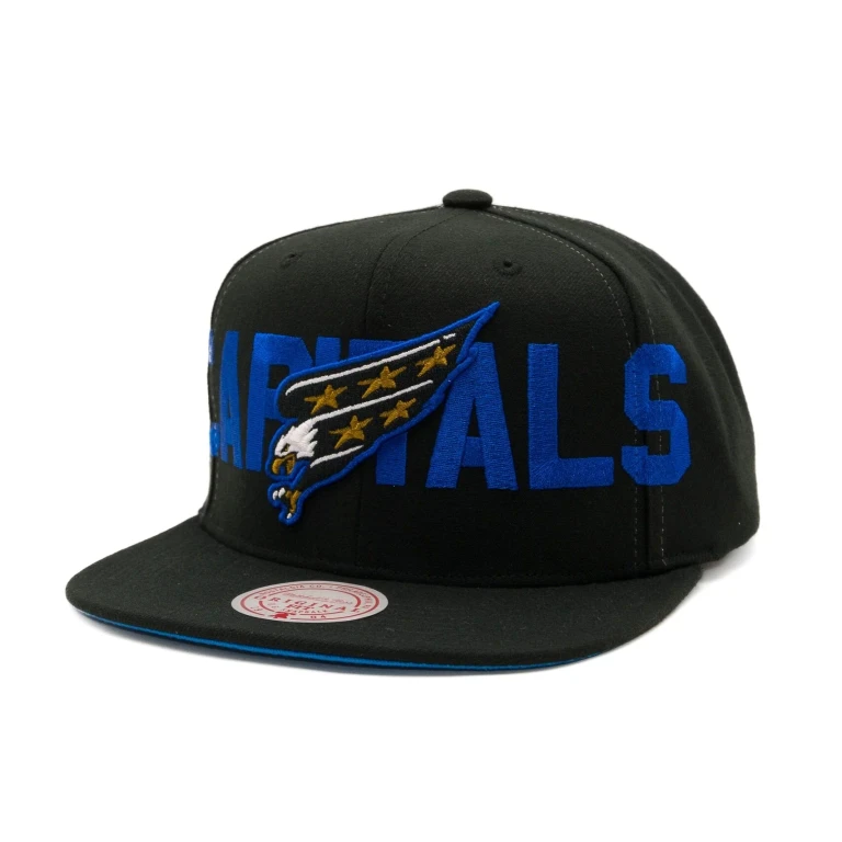 Men's NHL Full Frontal Snapback Vntg Capitals Snapback Caps