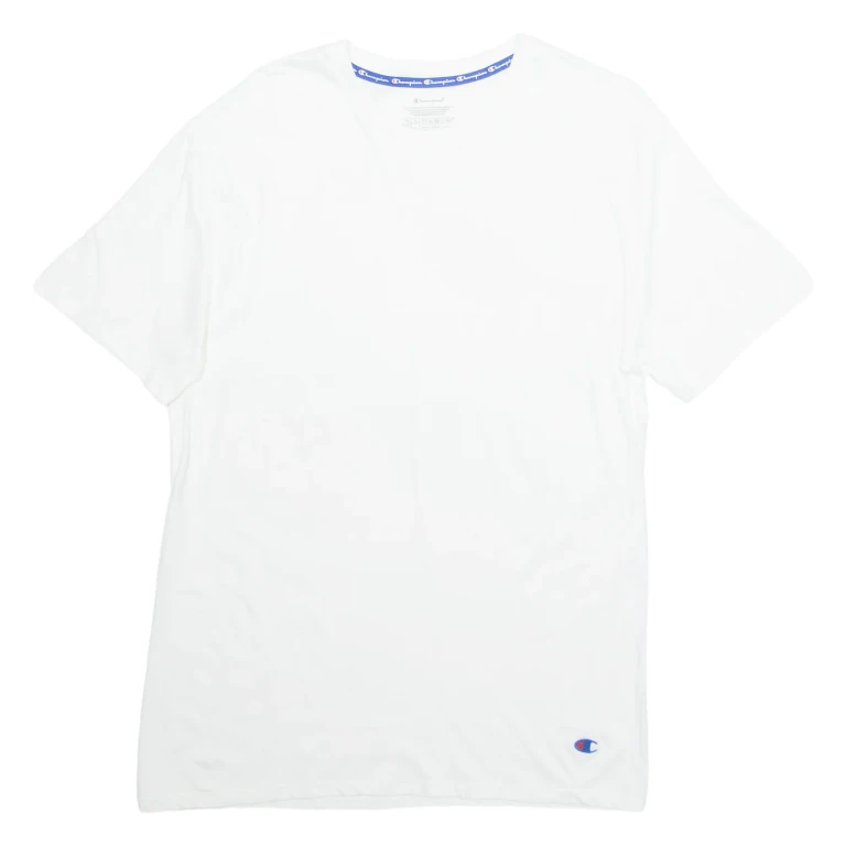 CHAMPION Mens T-Shirt White L (HH2-261124-3564)