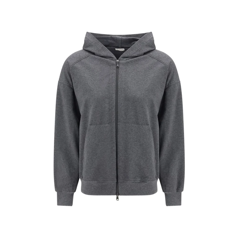 Brunello Cucinelli Gray Cotton Sweatshirt Clothing - Women