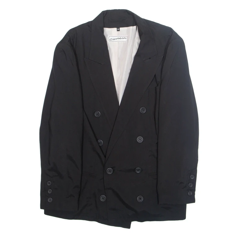 CIRSTEIN Womens Blazer Jacket Black L