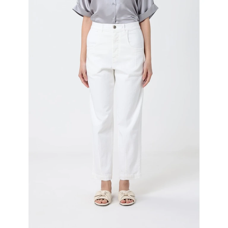 Pants Woman color White (M80PANI21TET0G00701)