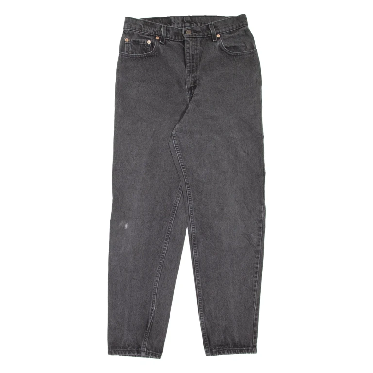 LEVI'S 551 Made In USA Womens Jeans Grey Regular Mom 90s W29 L29