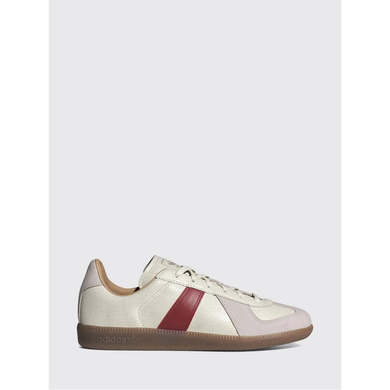 BW Army Low-Top Trainers in Bicolour Crackle Leather and Suede (HQ9264)