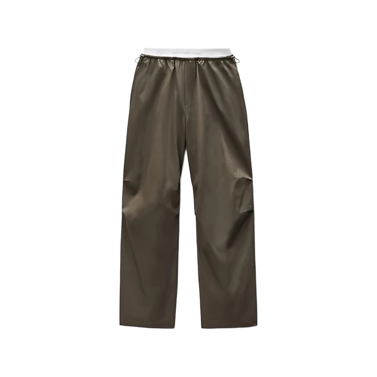 Alexander Wang Hose mit Logo-Bund