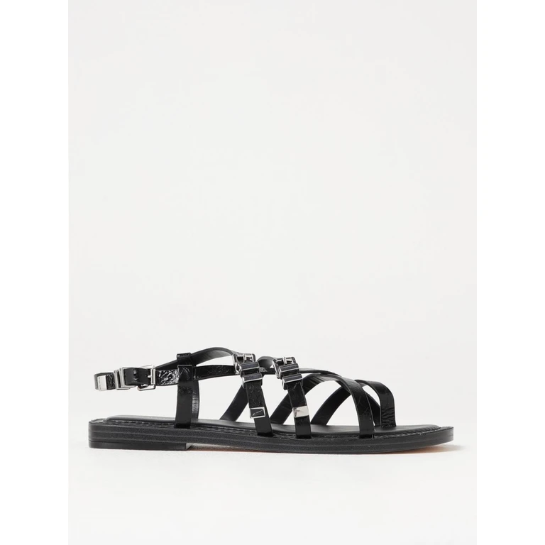 Heeled Sandal Woman color Black (40S5DTFS1L001)