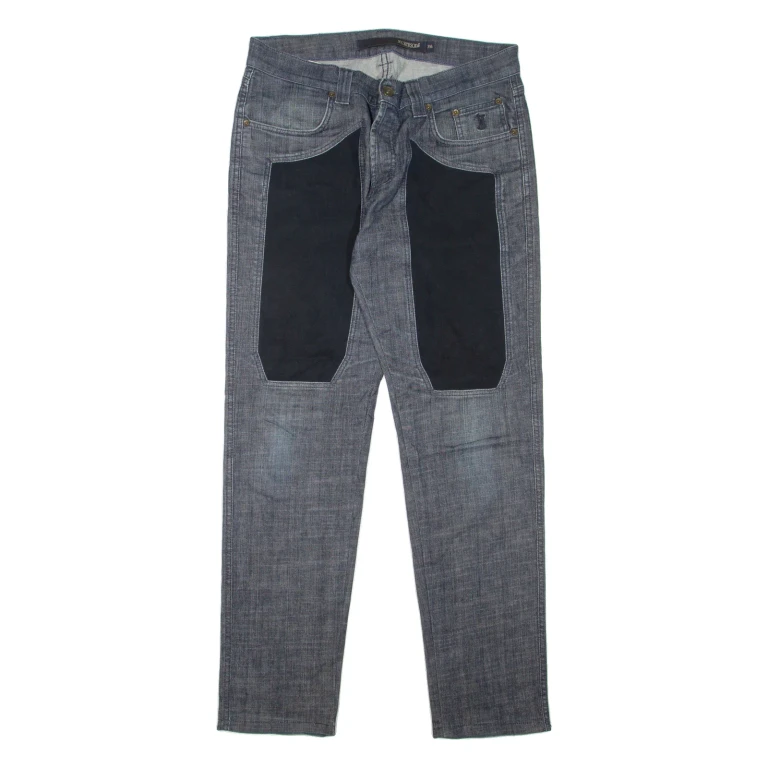 JECKERSON Mens Jeans Blue Regular Tapered W32 L31