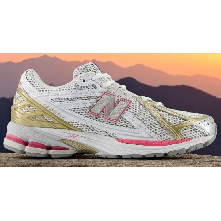 Men's 1906R 'Silver Dragon Berry Gold' Sneakers