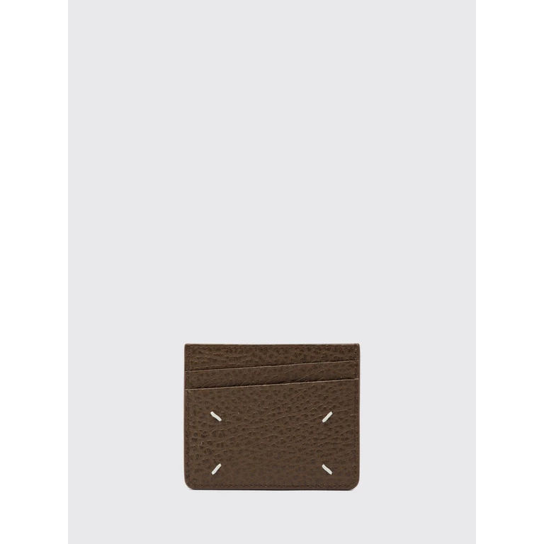 Four Stitches Cowhide Card Holder with Six Slots (SA1VX0006UP4455T2181)