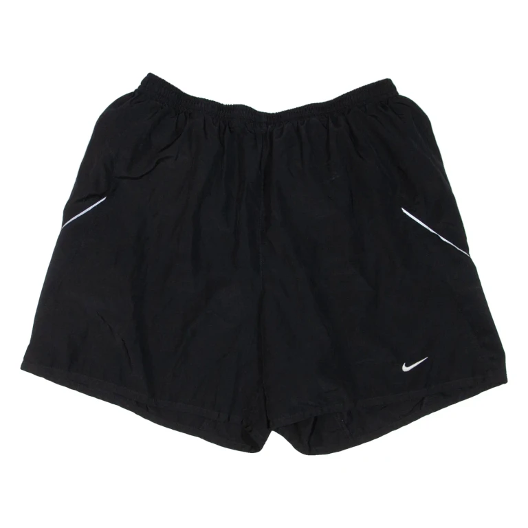 NIKE Mens Sports Shorts Black L W28