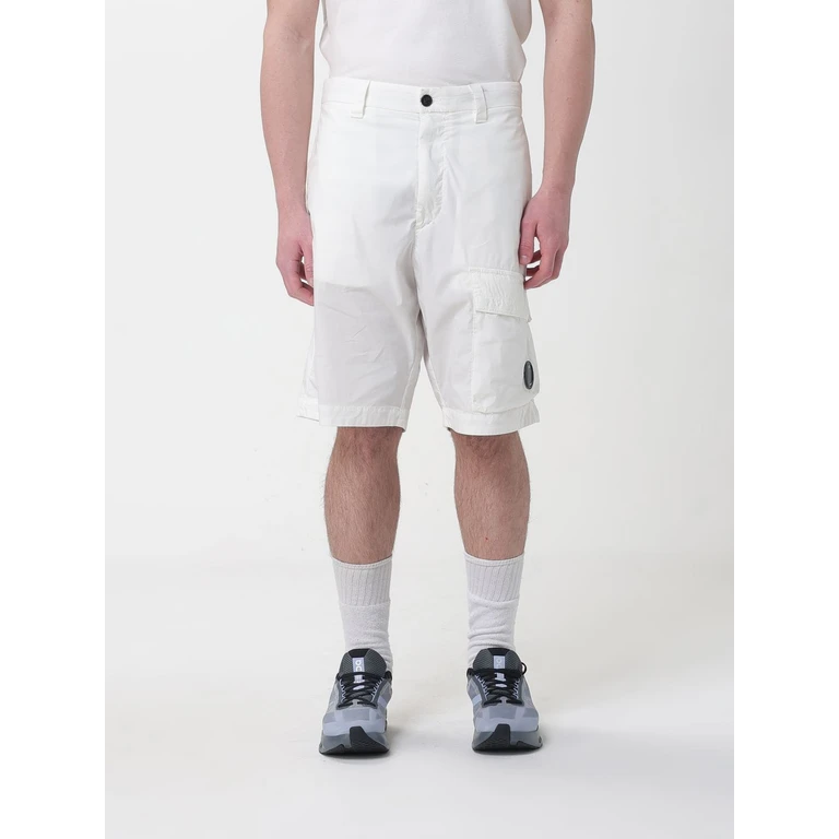 C. P. COMPANY Shorts Men color White (20CMBE256A006439G103)