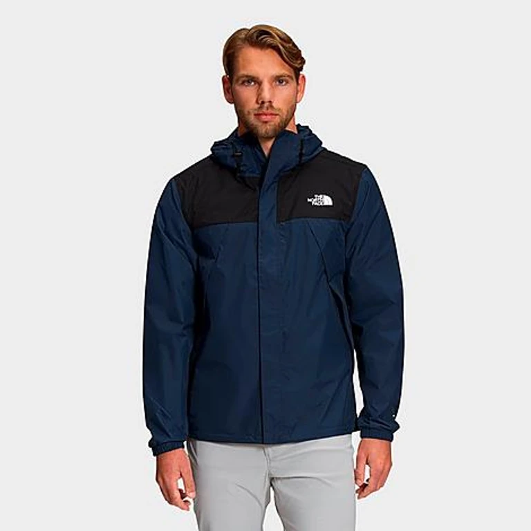 The North Face Men's Antora Jacket in Summit Navy/TNF Black Size: Small