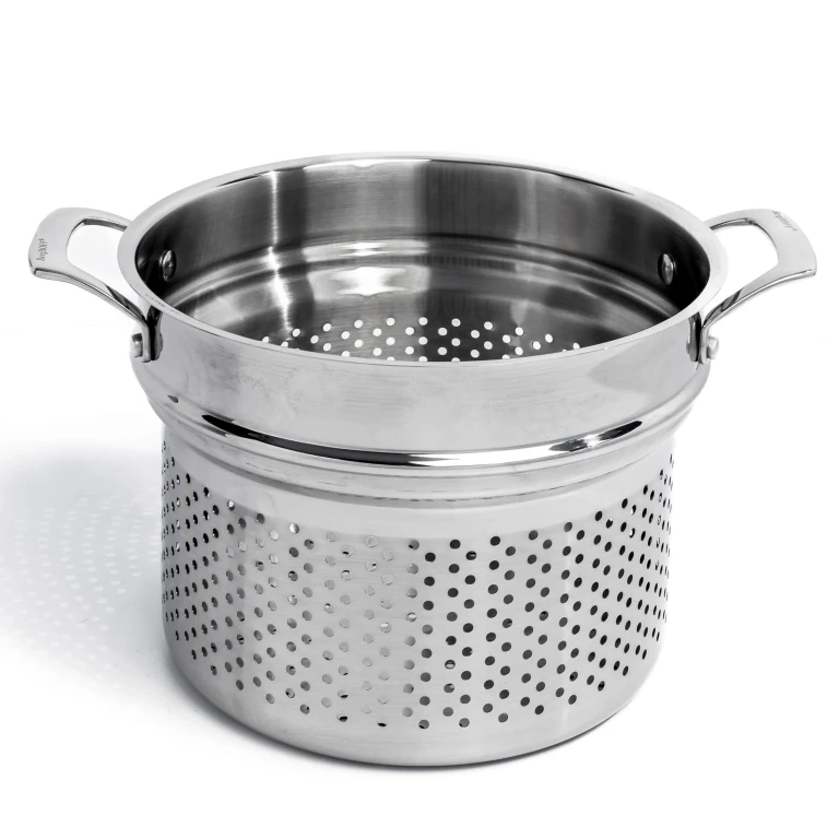 Professional Tri-Ply 18/10 Stainless Steel 9.5" Steamer Insert