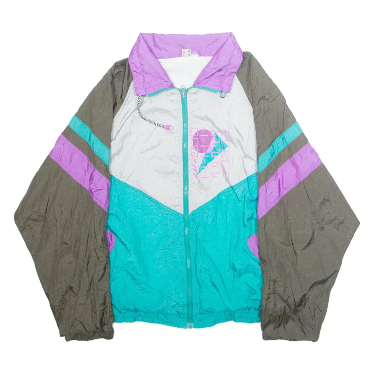 Womens Shell Jacket Blue Nylon L