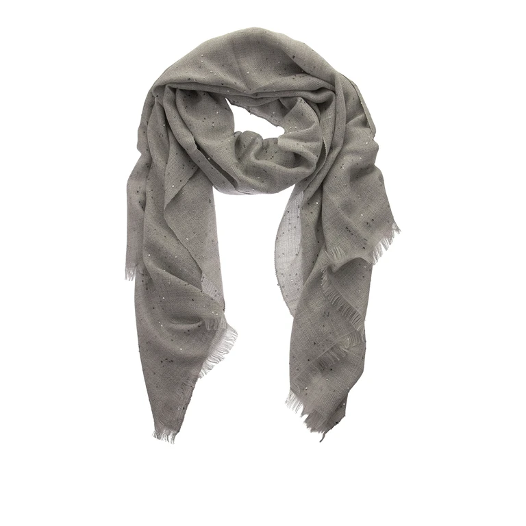 Brunello Cucinelli Écharpe - Gris (MSC915029C072)